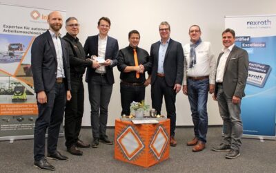 Letter of Intent signed between InMach Intelligente Maschinen GmbH and Bosch Rexroth AG